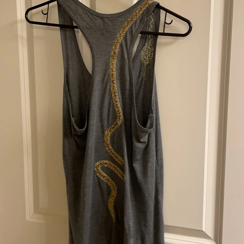 Haute Hippie Snake Back Tank. XS. - Picture 5 of 6